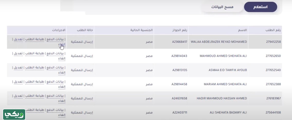 طريقة إلغاء تأشيرة زيارة عائلية من وزارة الخارجية السعودية