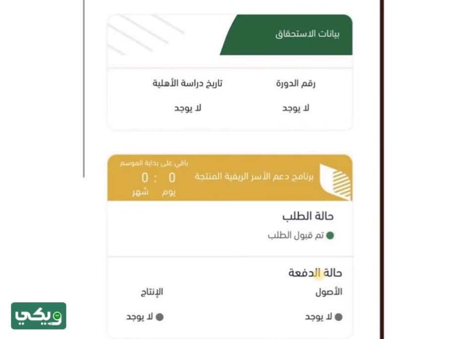 طريقة الاستعلام عن دعم ريف للاسر المنتجه