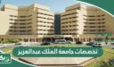 جميع تخصصات جامعة الملك عبدالعزيز