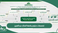 تخصصات دبلوم جامعة الملك عبدالعزيز 1447