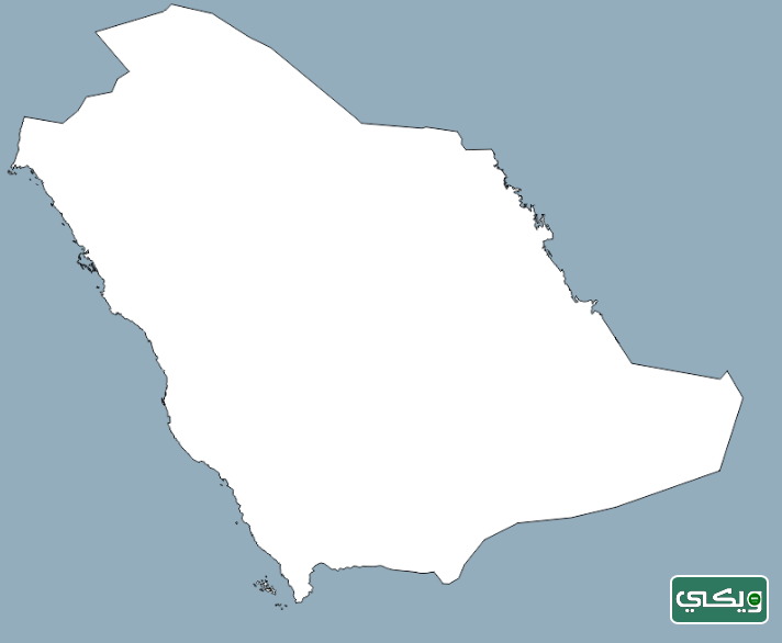 رسم خريطة المملكة العربية السعودية