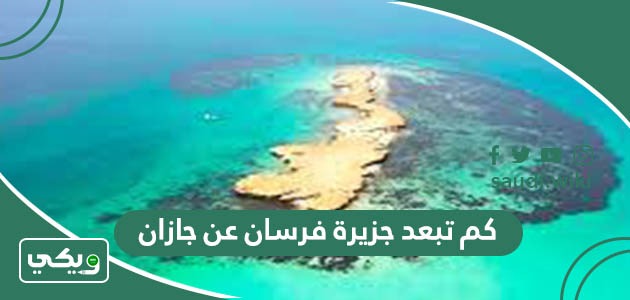 كم تبعد جزيرة فرسان عن جازان