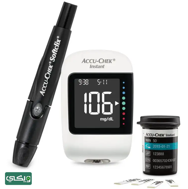 جهاز فحص السكر اكيو تشيك Accu Chek