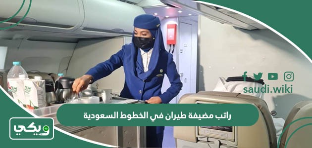 كم راتب مضيفة طيران في الخطوط السعودية