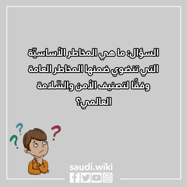 صور اسئلة مسابقات عن الامن والسلامة 2023