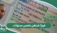 الخطوات اللازمة للحصول على فيزا شنغن خمس سنوات 2026
