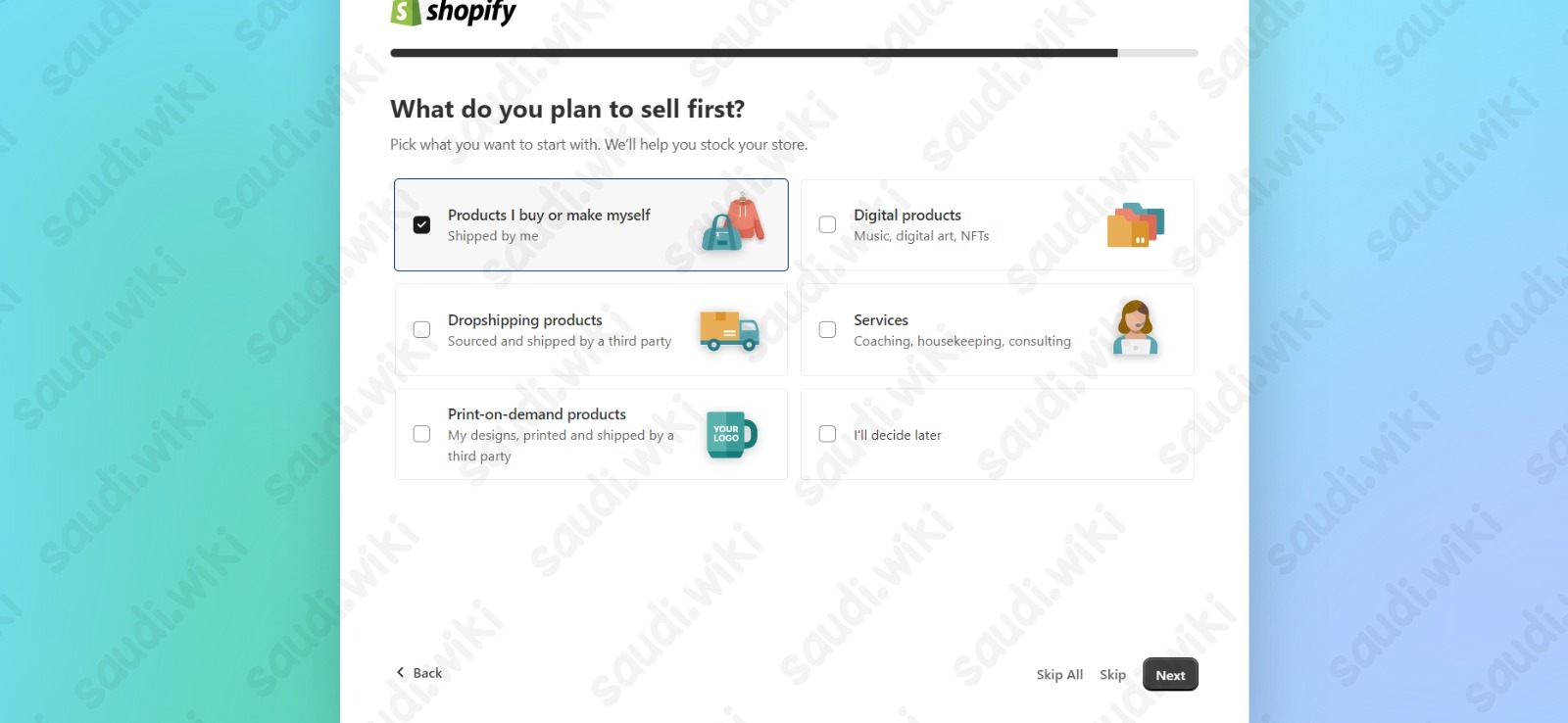 كيفية إنشاء متجر الكترونى على شوبيفاي (Shopify) الدليل الكامل
