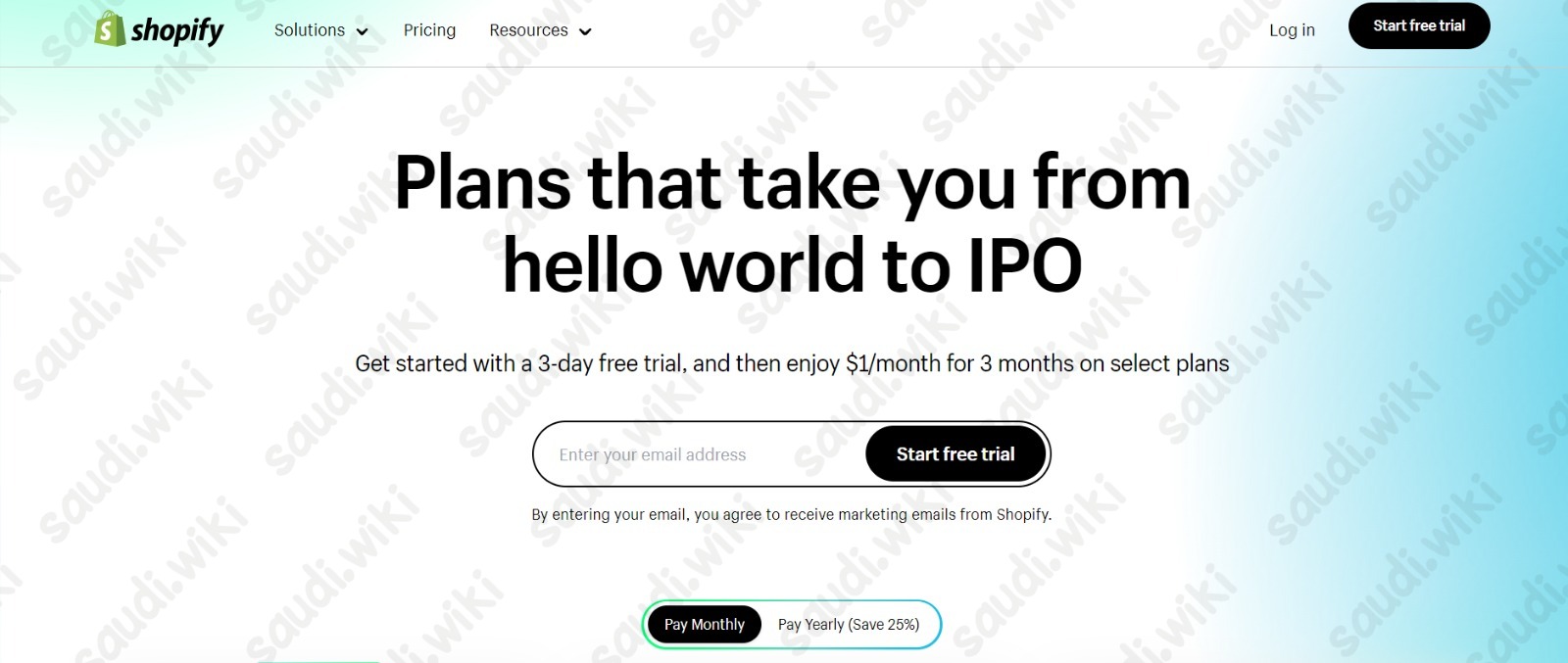 كيفية إنشاء متجر الكترونى على شوبيفاي (Shopify) الدليل الكامل