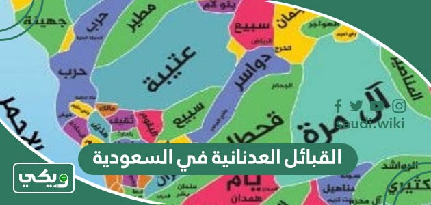 ما هي القبائل العدنانية في السعودية ويكي السعودية