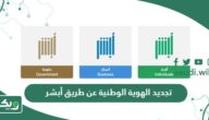 تجديد الهوية الوطنية عن طريق أبشر 1447، الشروط والخطوات