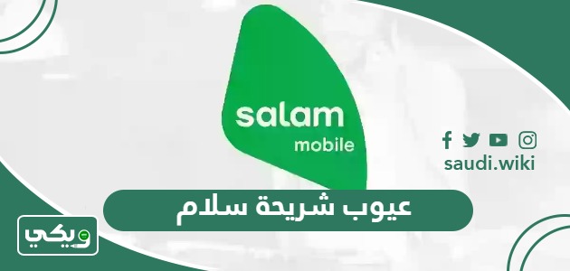 عيوب شريحة سلام 1447
