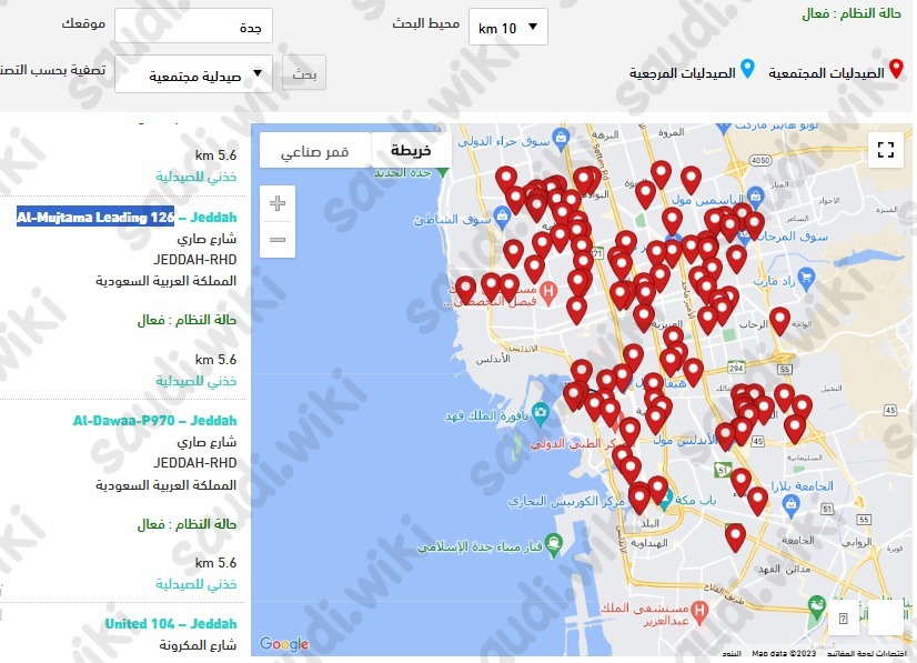 الصيدليات التي تصرف وصفتي في جدة