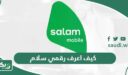 كيف اعرف رقمي سلام بسهولة وخلال ثواني