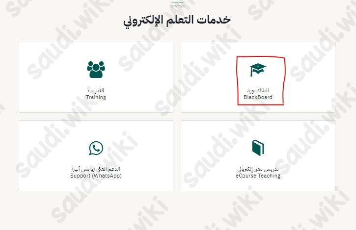 التسجيل المباشر جامعة الملك خالد البلاك بورد