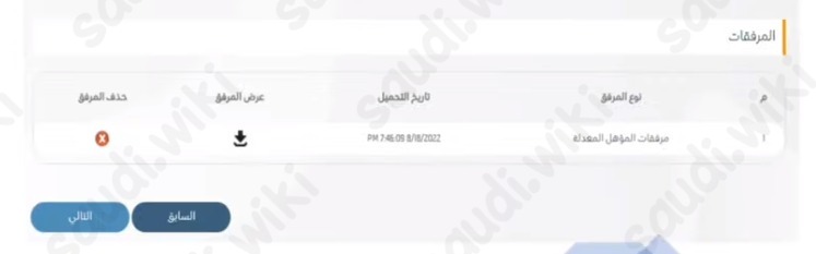 طريقة توثيق المؤهل في منصة مسار الإلكترونية
