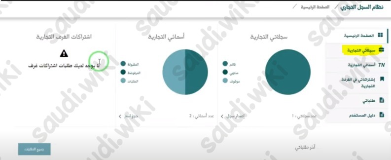 كيف اعرف اسم صاحب السجل التجاري