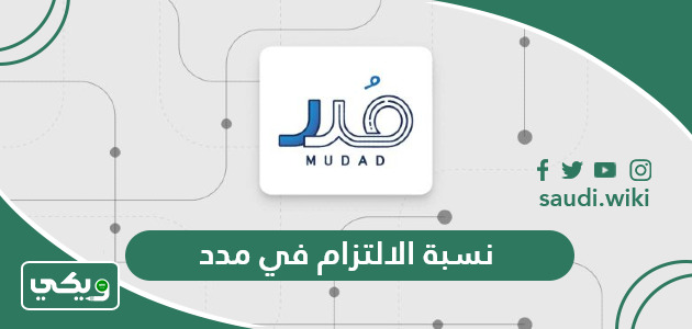 كم نسبة الالتزام في مدد لحماية الأجور؟