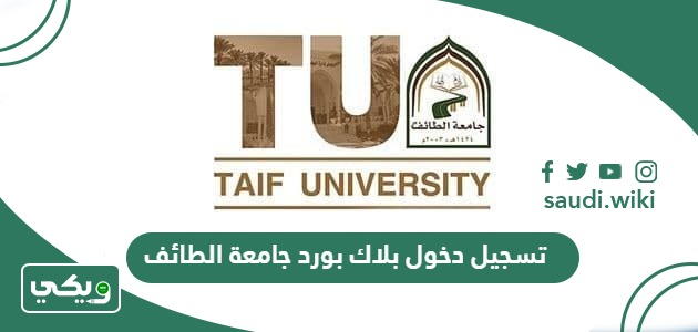 رابط تسجيل دخول بلاك بورد جامعة الطائف blackboard taif