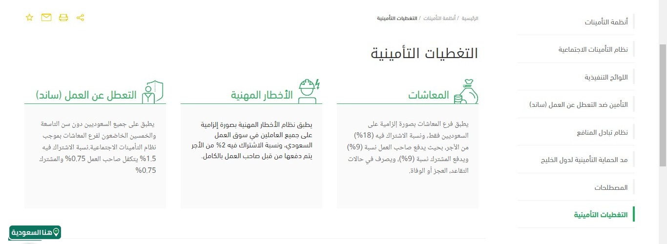 كم نسبة خصم التأمينات الاجتماعية السعوديين