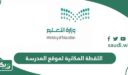 خطوات تحديث اللقطة المكانية لموقع المدرسة 2026