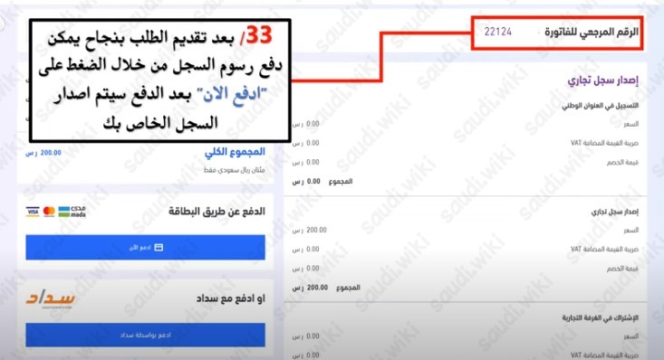 طريقة فتح سجل تجاري فرعي