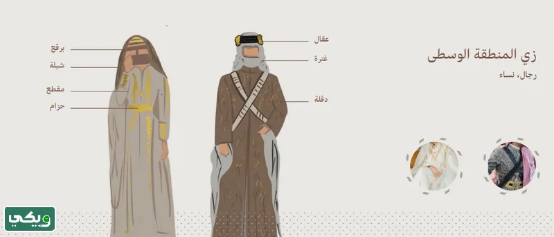 أزياء المنطقة الوسطى يوم التأسيس السعودي
