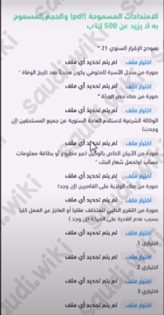 رفع مسوغات صرف العوائد السنوية