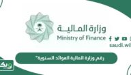 رقم وزارة المالية الاستعلام العوائد السنوية
