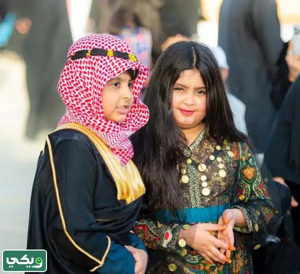 صور ملابس يوم التأسيس السعودي للاطفال
