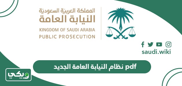 نظام النيابة العامة الجديد pdf