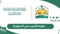 ما هي عقوبة التخبيب بين الزوجين في السعودية