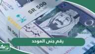 رقم جنى الموحد للتواصل والاستفسارات