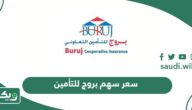 كم سعر سهم بروج للتأمين 2025