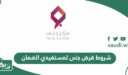 شروط قرض جنى لمستفيدي الضمان المطور 2026